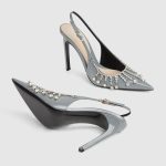 Women’s pump with crystal chain - Image 6